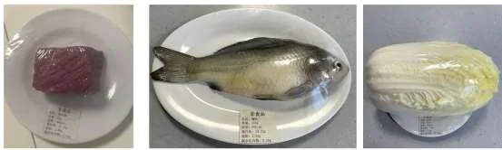 课程原图：食品交换份实物示例
