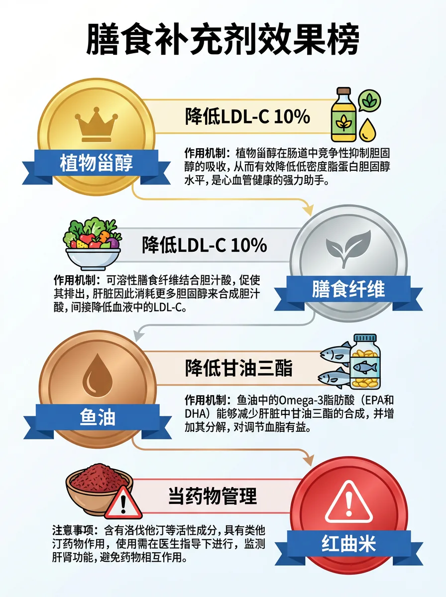 四大补充剂