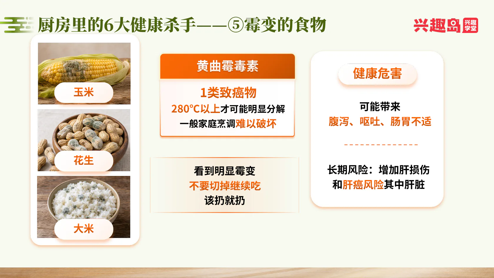 霉变食物与黄曲霉毒素
