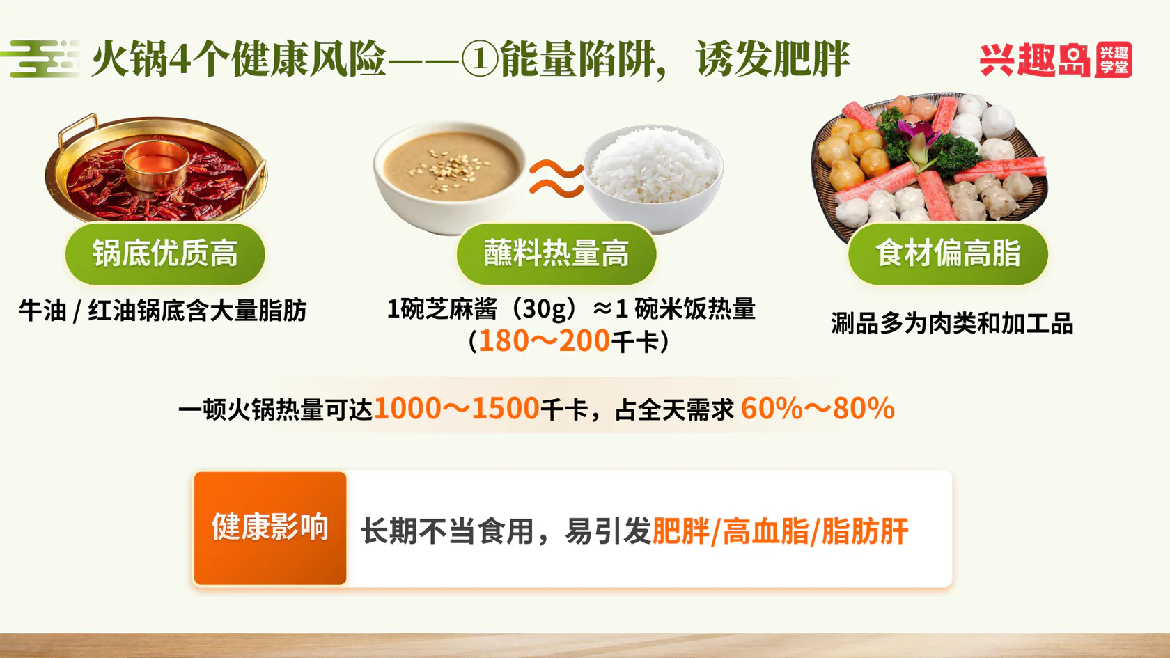 火锅风险一：能量陷阱