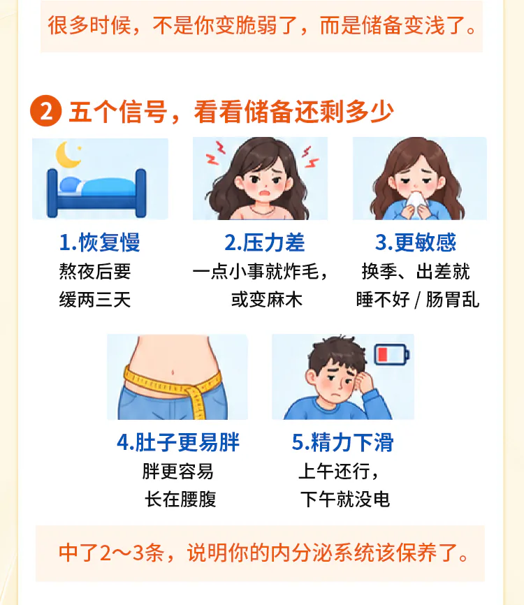 第03讲课程原图第2/6段:恢复、压力、敏感、腰腹与精力五个信号