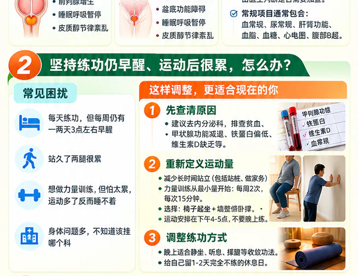 精选问答二课程原图第2/3段：运动疲劳、恢复及练功调整