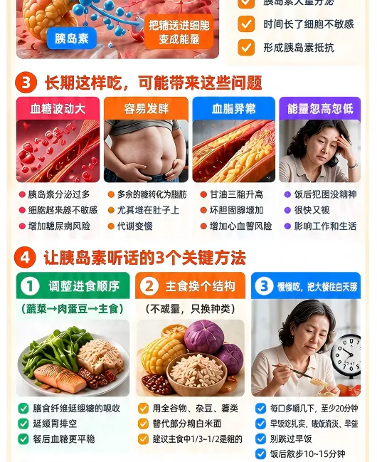 第13讲课程原图第2/4段：长期影响与三项饮食调整