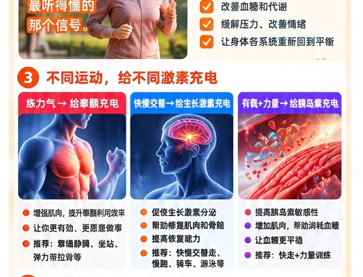 第14讲课程原图第2/5段:三类运动与激素的联系