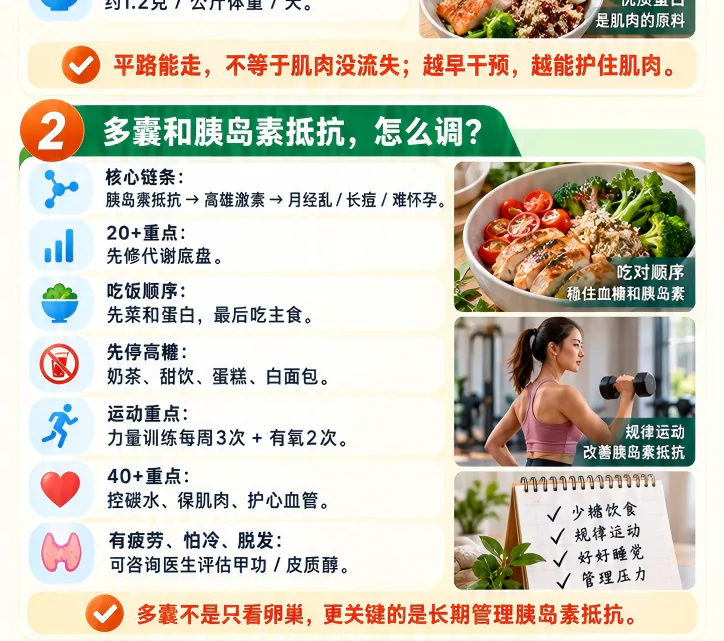 精选问答四课程原图第2/4段:多囊与胰岛素抵抗