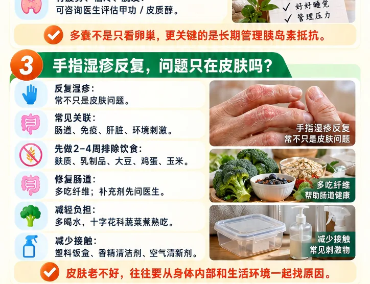 精选问答四课程原图第3/4段:反复湿疹与生活环境