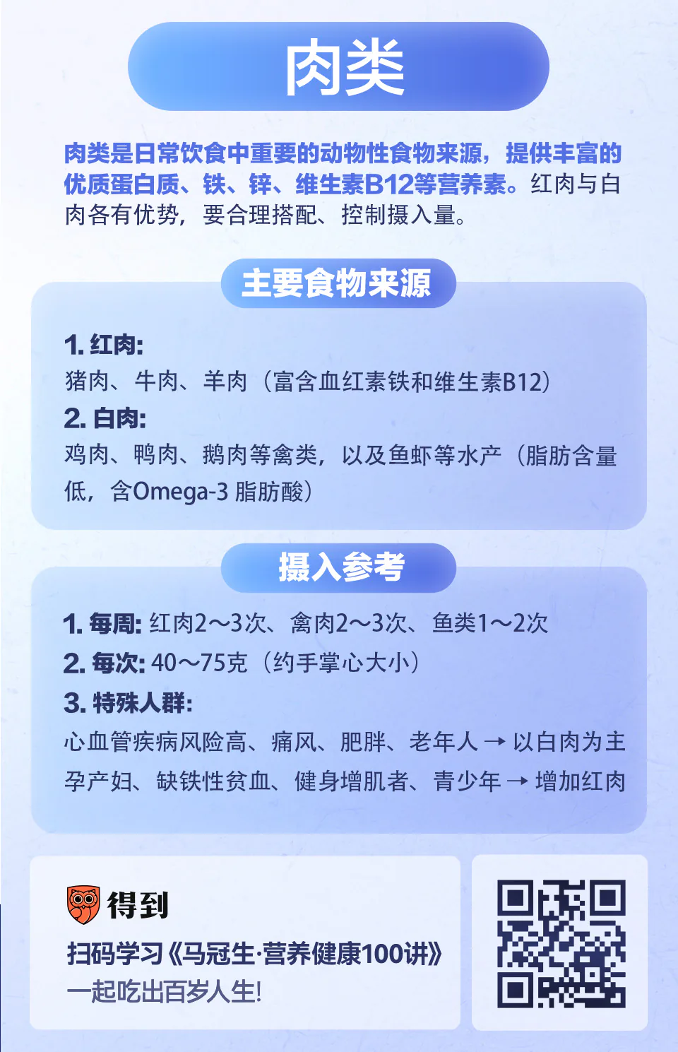 肉类：红肉vs白肉，哪个可以多吃？知识卡片