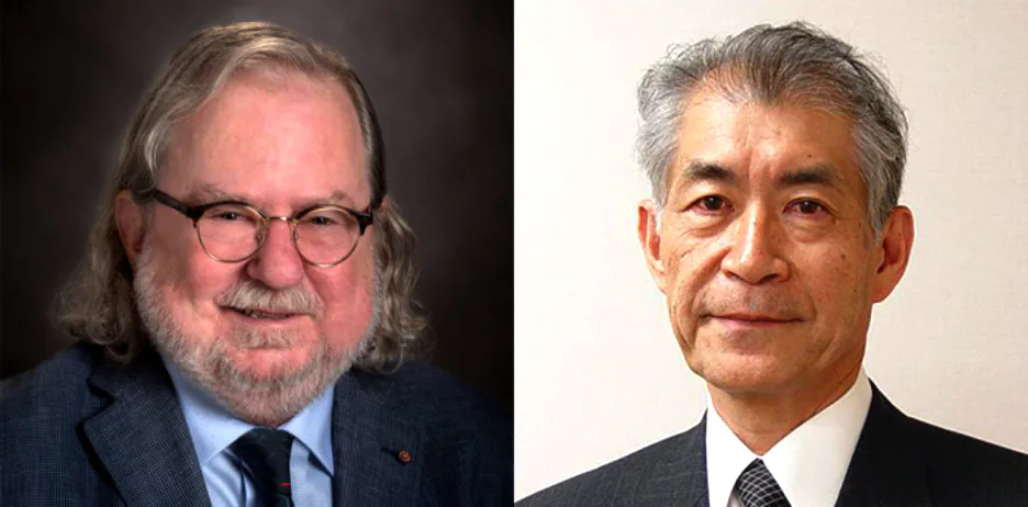 James P. Allison（左）Tasuku Honjo（右）