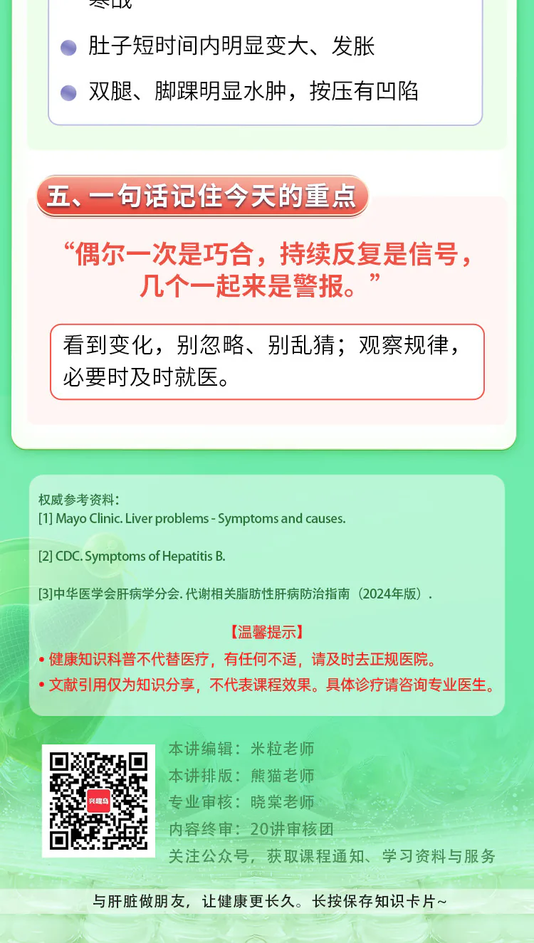 第02讲课程原图第6/6段：肝脏求救信号与就医提示
