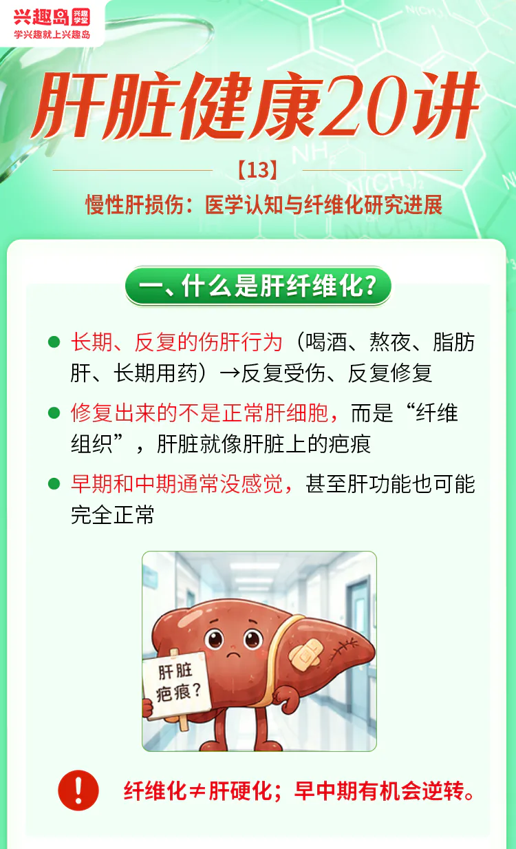 第13讲课程原图第1/10段：从皮肤疤痕认识肝纤维化