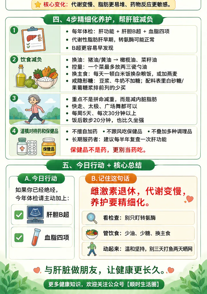 赠课1课程原图第2/2段:四步精细化养护、今日行动、核心总结和完整课程图结尾