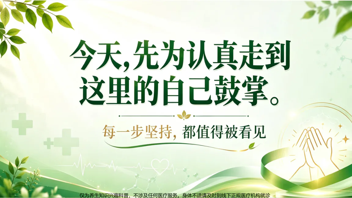 结营典礼课程原图第7/32页:为认真走到这里的自己鼓掌