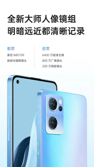 手机镜头原版：前后外观与参数并列
